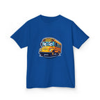 Kids T-Shirt - Angry SCHOOL BUS Cartoon Tee | Funny Character