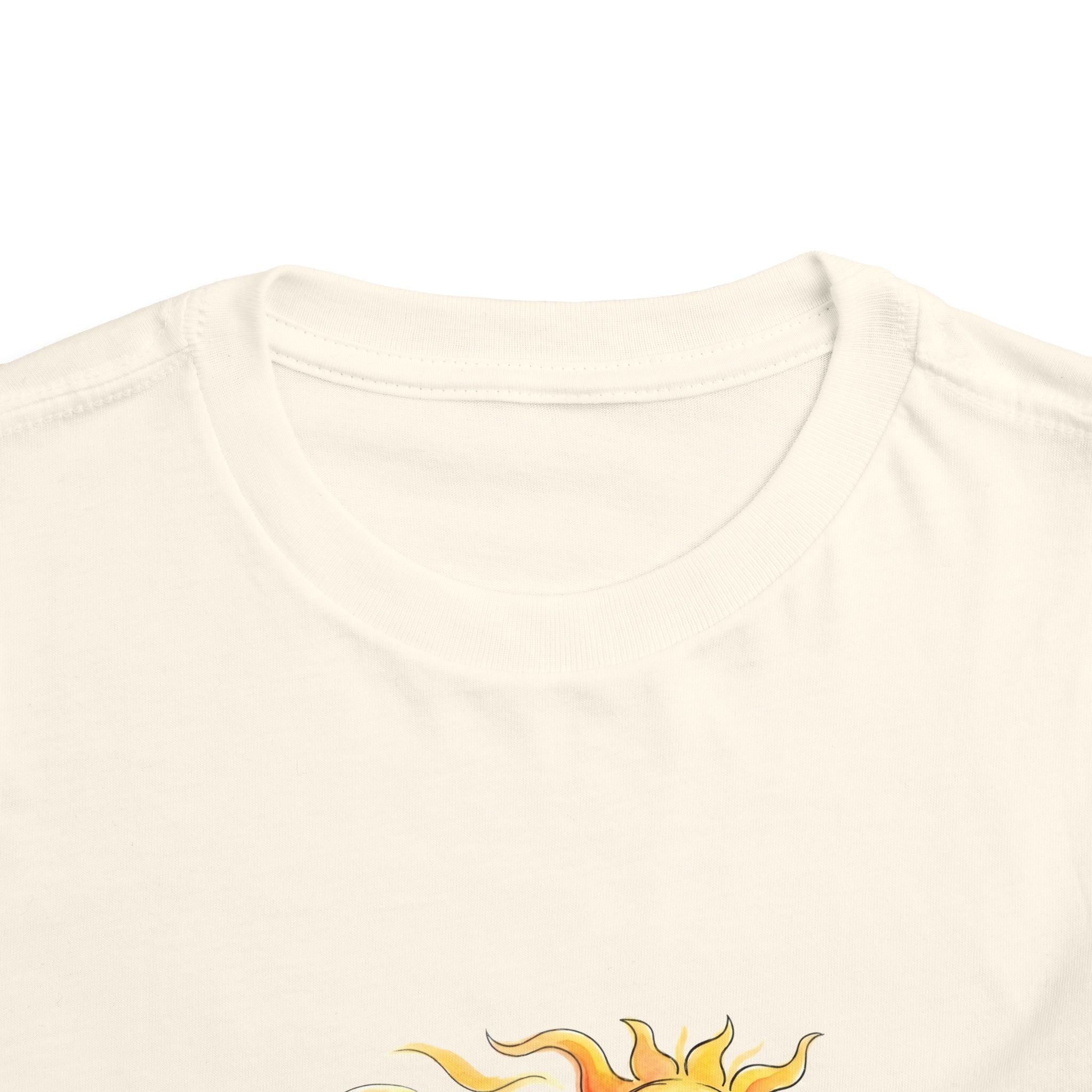 Toddler Tee - Whimsical Nature Growth Life Cycle Shirt | Earth Sun