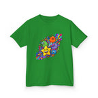 Kids Psychedelic Monster Tee - Vibrant Cartoon Doodle Shirt