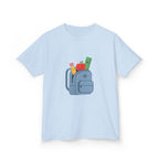 Kids Back to School Tee - Cute School Supplies Cartoon | 2026