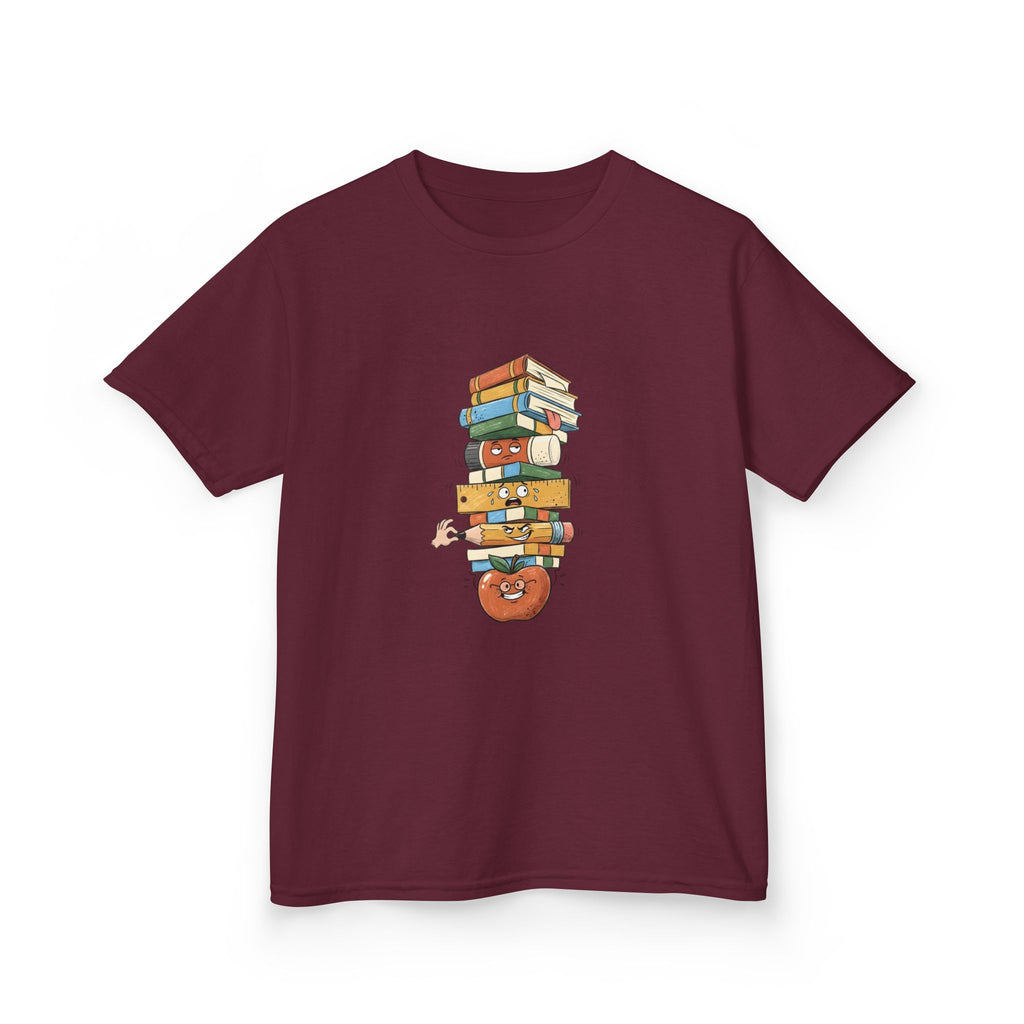 Kids T-Shirt - Funny School Supplies Cartoon | Back to School