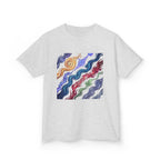 Kids Tee - Vibrant Elemental Magic Energy | Fantasy Glow