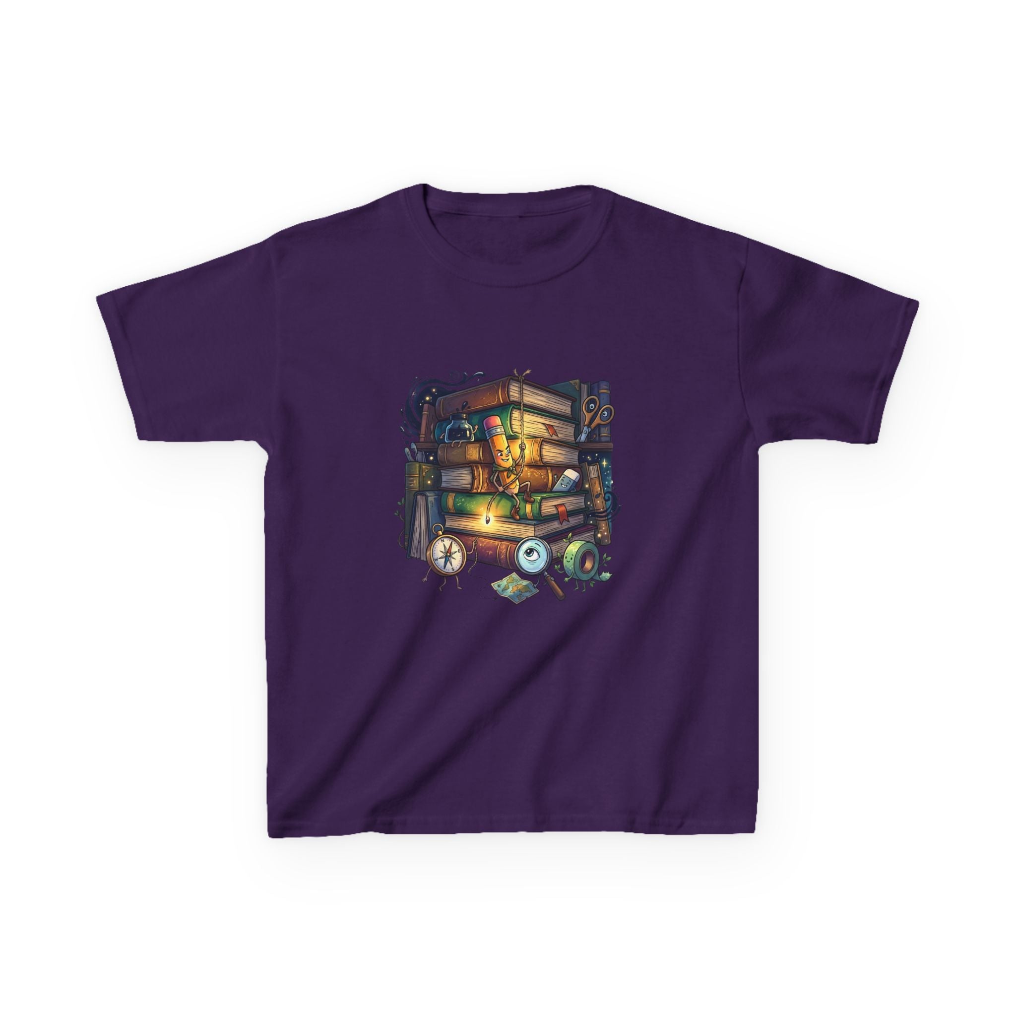 Kids Tee - Learning Adventure Books | Whimsical Storybook Gift