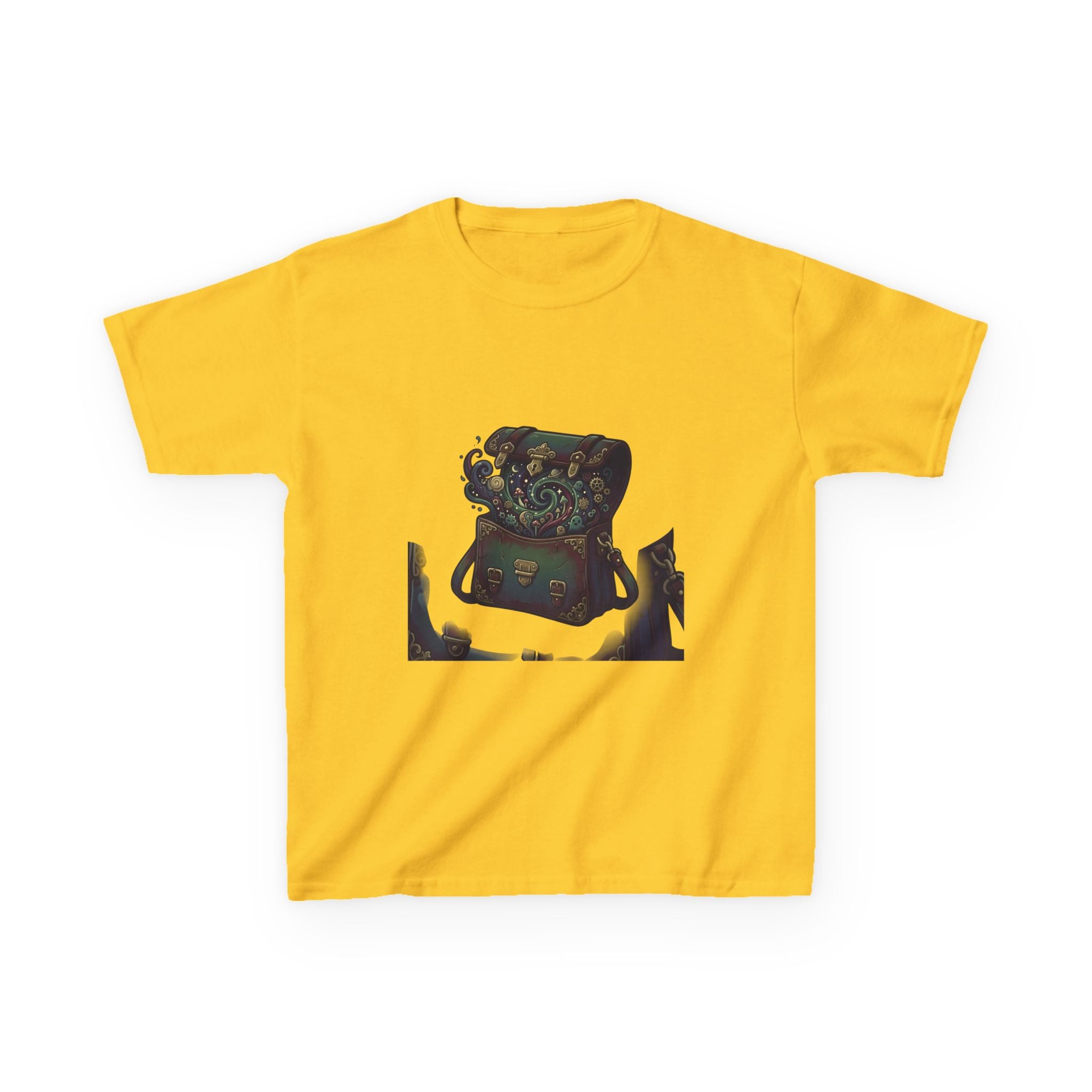 Kids Magic T-Shirt - Enchanted Bag Vortex Fantasy | Whimsical