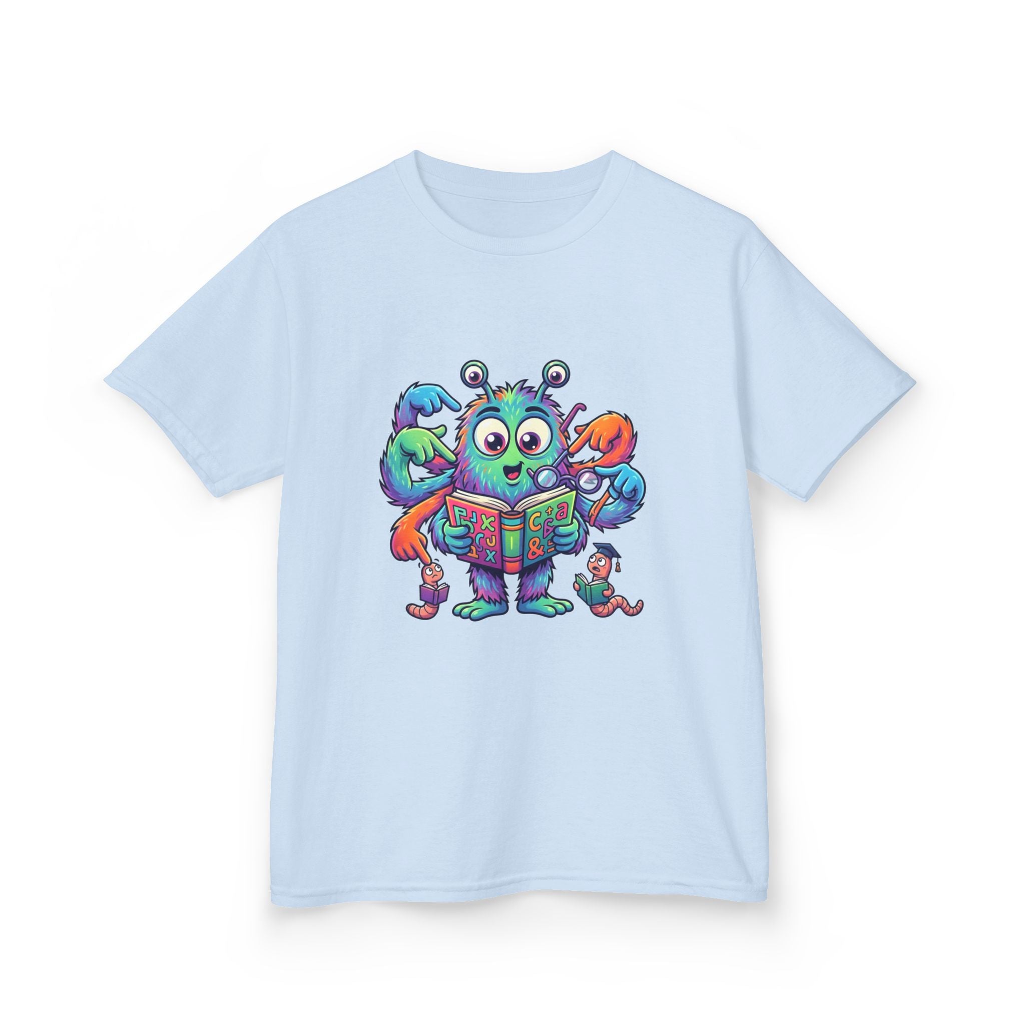 Cute Monster Kids Tee - Learning & Education T-Shirt