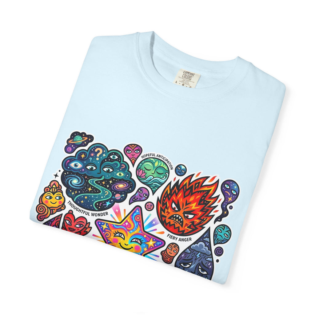 Comfort Colors T-Shirt - Psychedelic Emotions Art | Mental Health