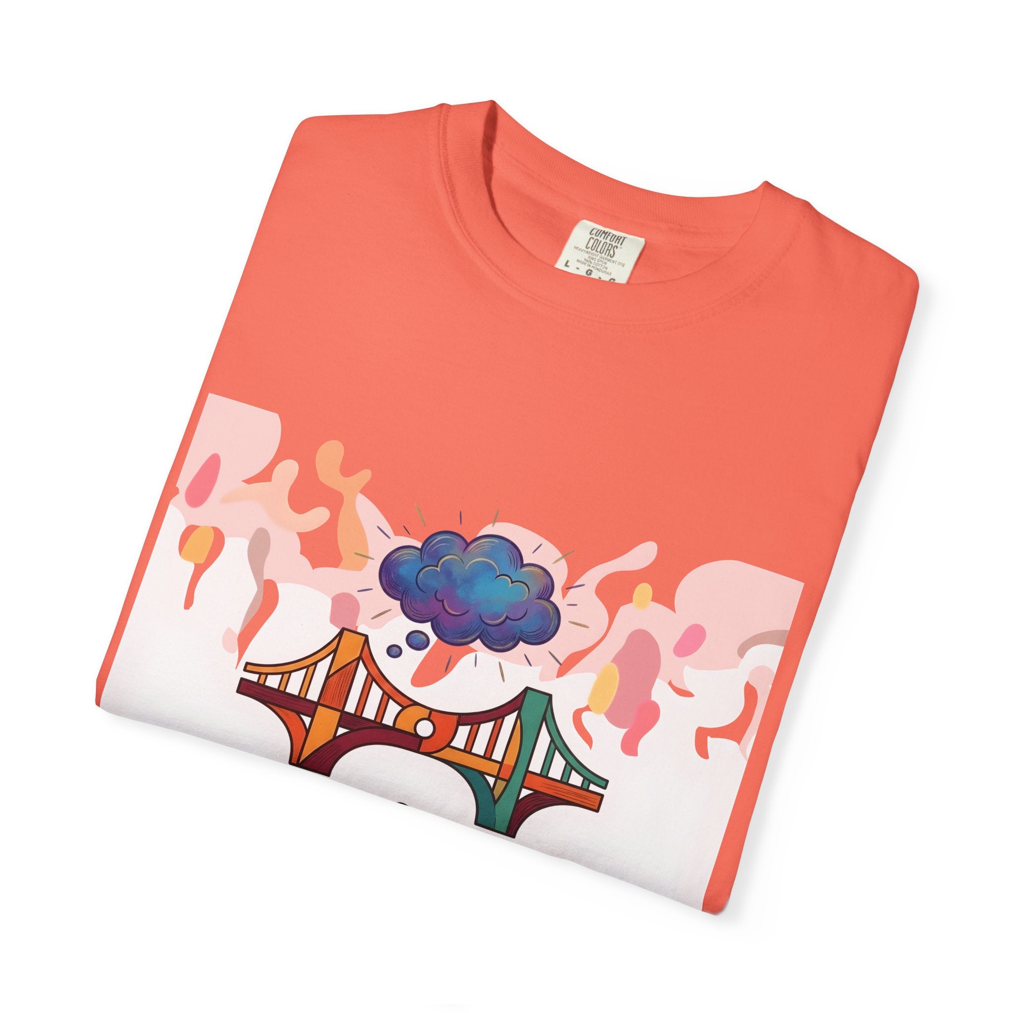 Comfort Colors T-shirt - Symbolic Connection | Abstract Communication