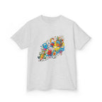 Kids Back to School 2026 Tee - Cartoon School Supplies
