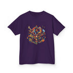 Kids Daily Routine T-Shirt - Whimsical Cartoon Machine