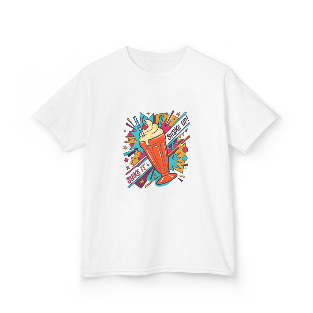 Kids Retro Pop Art Milkshake Tee - SHAKE IT UP! Dessert