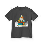Kids Tee - Flat Vector School Supplies Stack | Back to School 2026