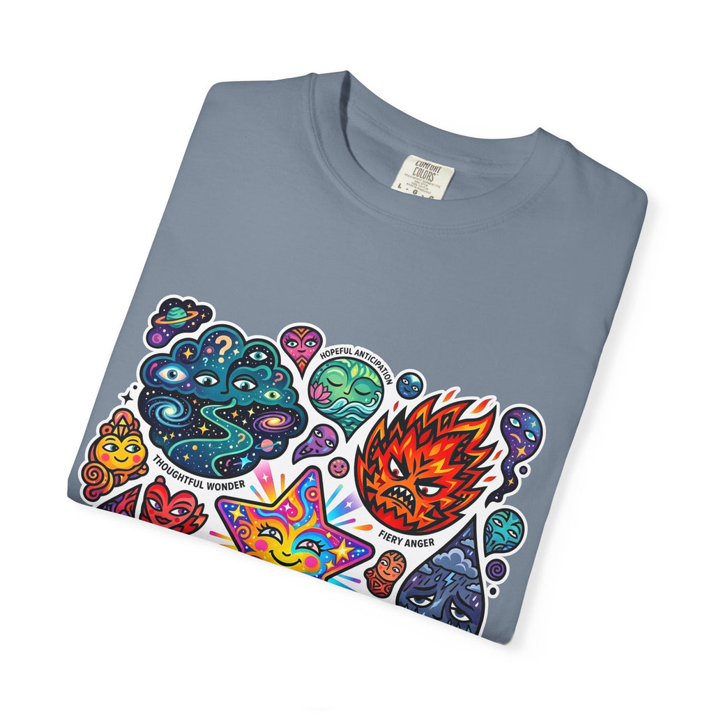 Comfort Colors T-Shirt - Psychedelic Emotions Art | Mental Health