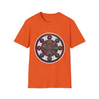 Unisex Steampunk T-Shirt - Ornate Mystical Mandala & Gears
