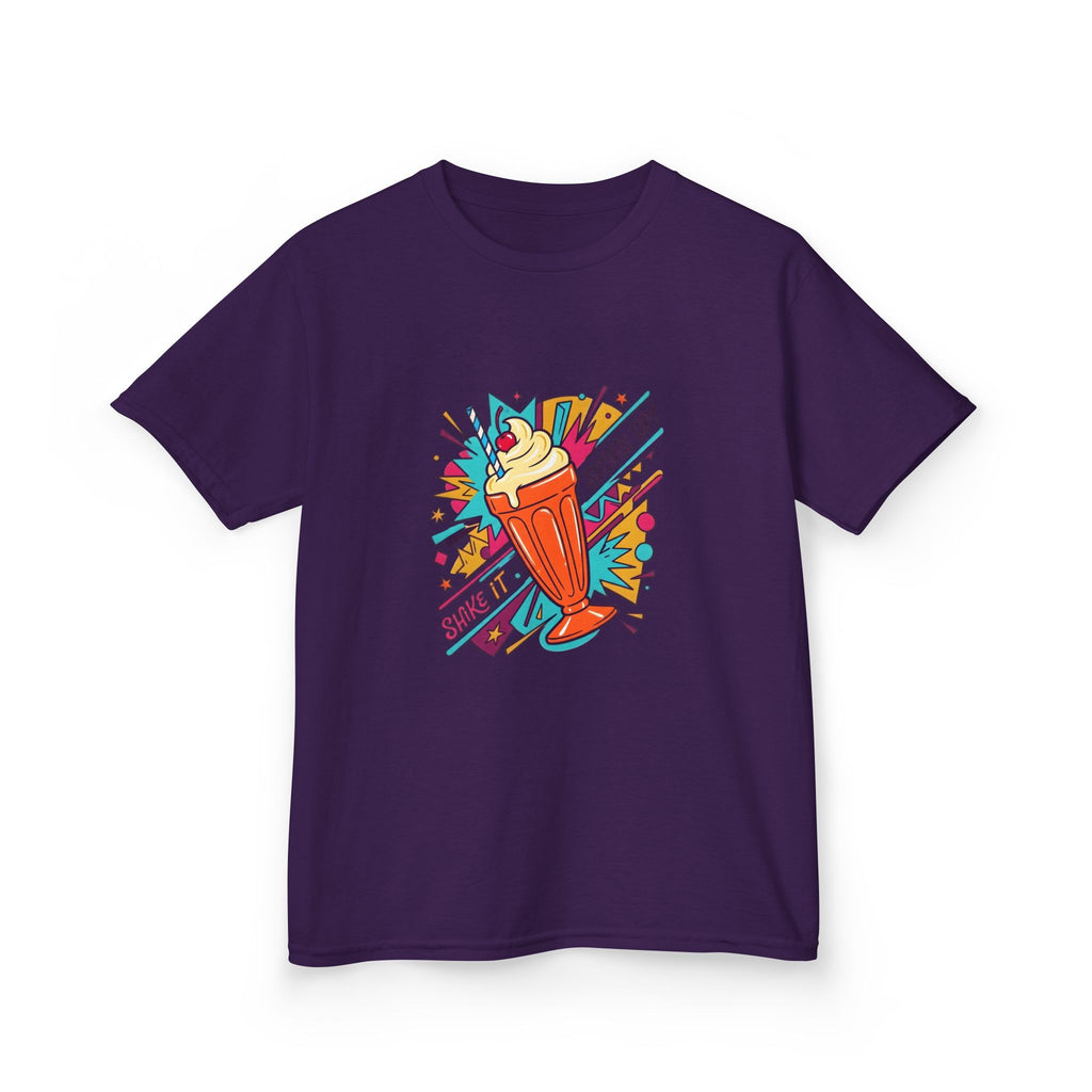 Kids Retro Pop Art Milkshake Tee - SHAKE IT UP! Dessert