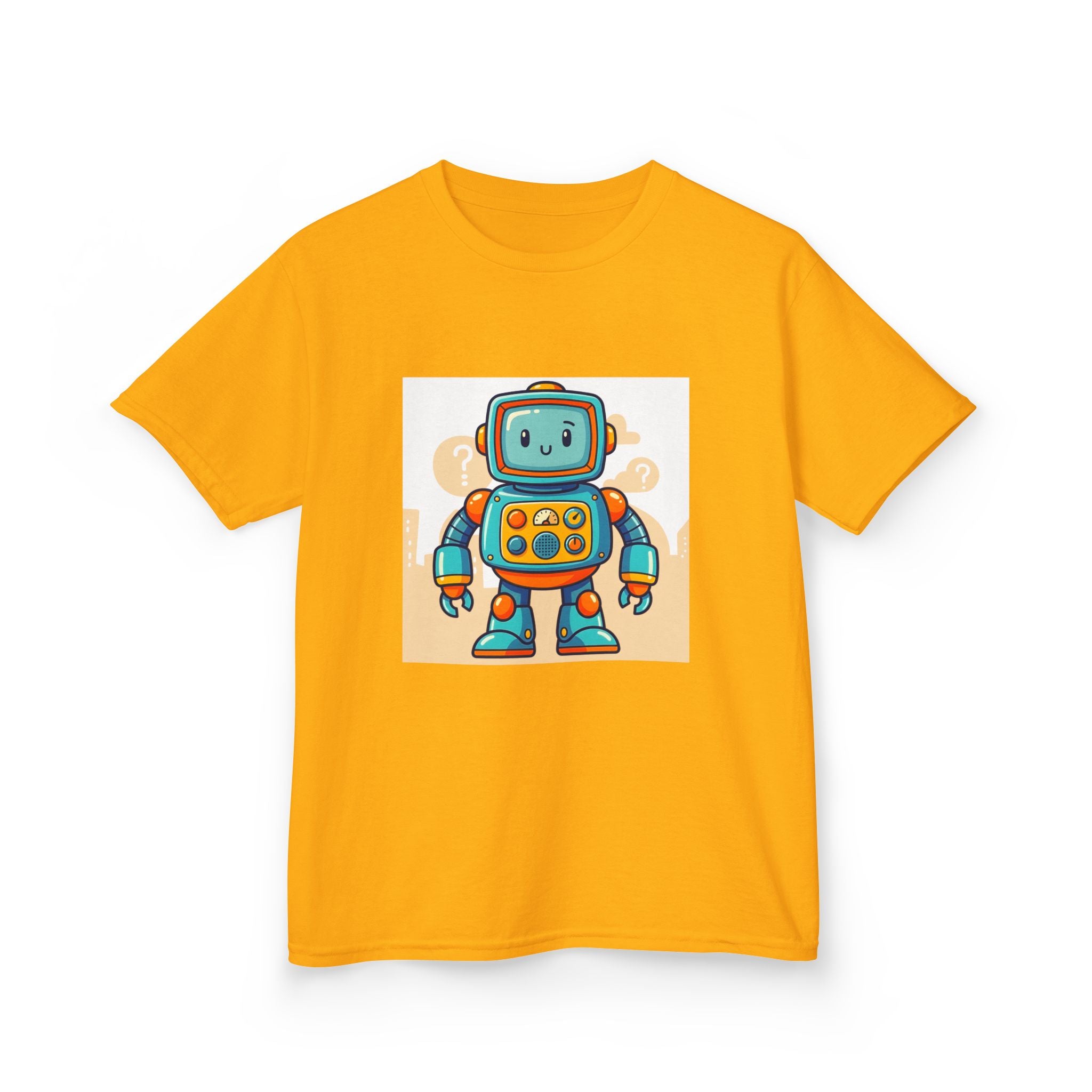 Kids Robot Tee - Cute Cartoon Robot | AI Technology Gift