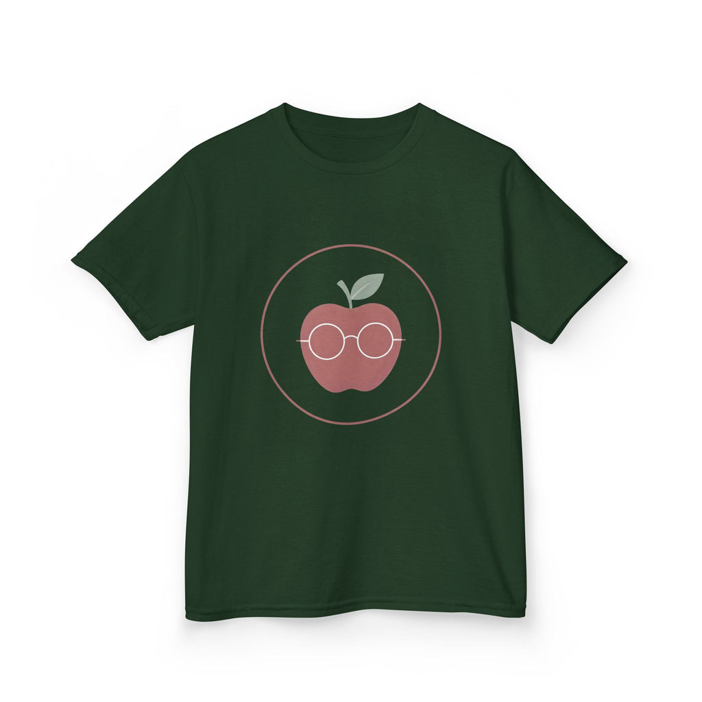 Kids Tee - Smart Apple with Glasses | Education & School