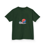 Kids Heavy Cotton Tee - Cute School Learning Cartoon Shirt