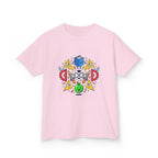 Kids Tee - Cartoon School Supplies & Learning Design | Back to School