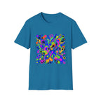 Unisex T-Shirt - Vibrant Organic Abstract | Psychedelic Flow