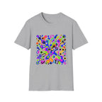 Unisex T-Shirt - Vibrant Organic Abstract | Psychedelic Flow