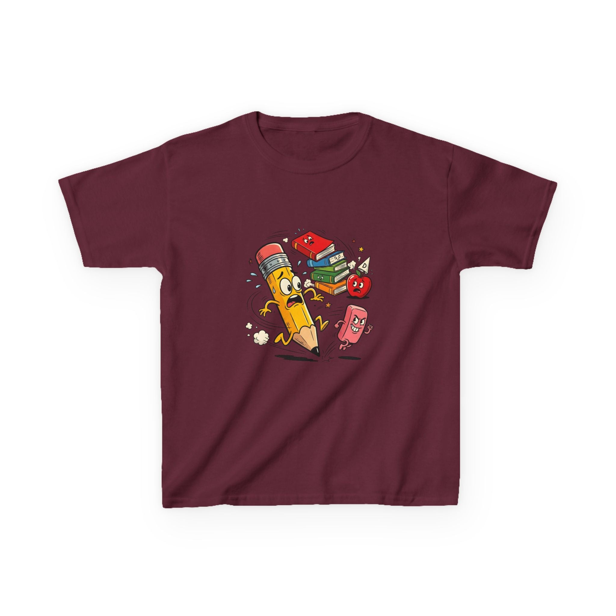 Kids T-Shirt - Stressed School Supplies | Chaotic Academic Humor