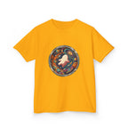 Kids T-Shirt - Whimsical Space Ghost & Planets | Retro Adventure