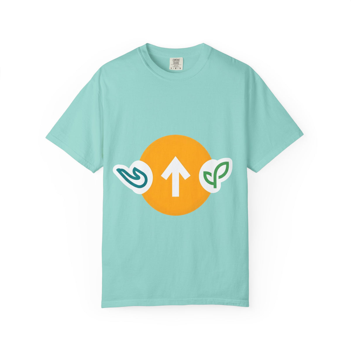 Symbolic Growth T-shirt - Modern Nature Aesthetic | Comfort Colors