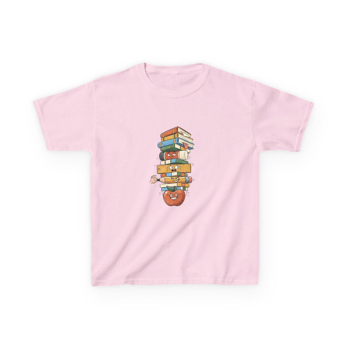 Kids T-Shirt - Funny School Supplies Cartoon | Back to School