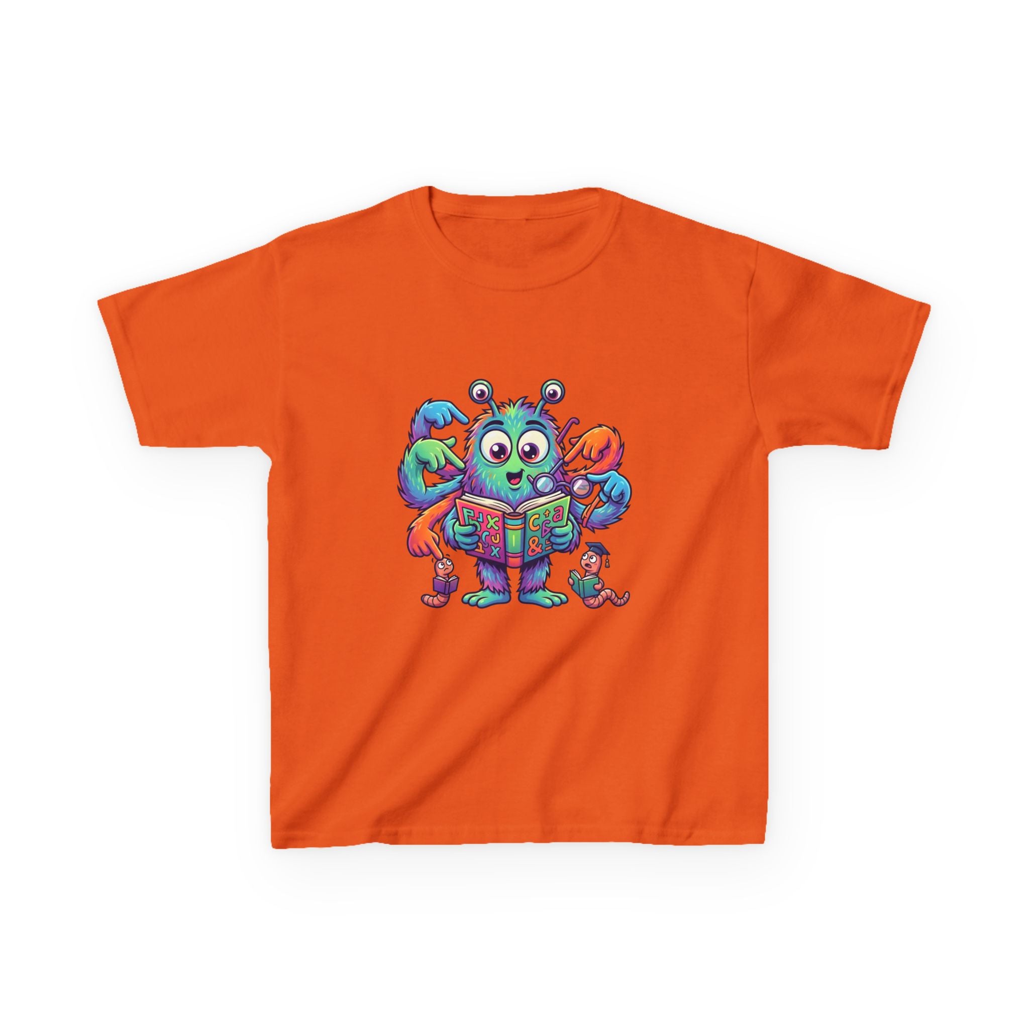 Cute Monster Kids Tee - Learning & Education T-Shirt