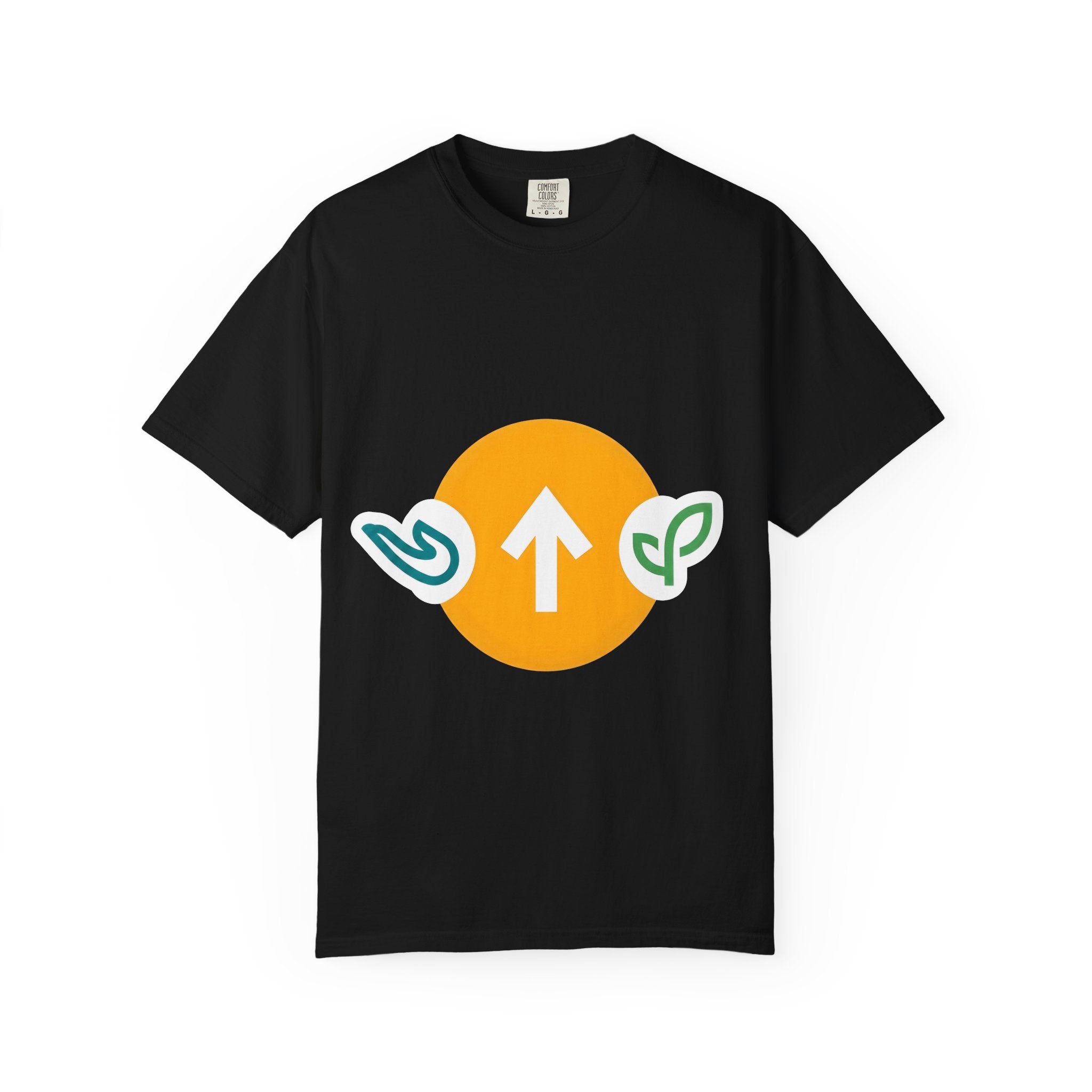 Symbolic Growth T-shirt - Modern Nature Aesthetic | Comfort Colors