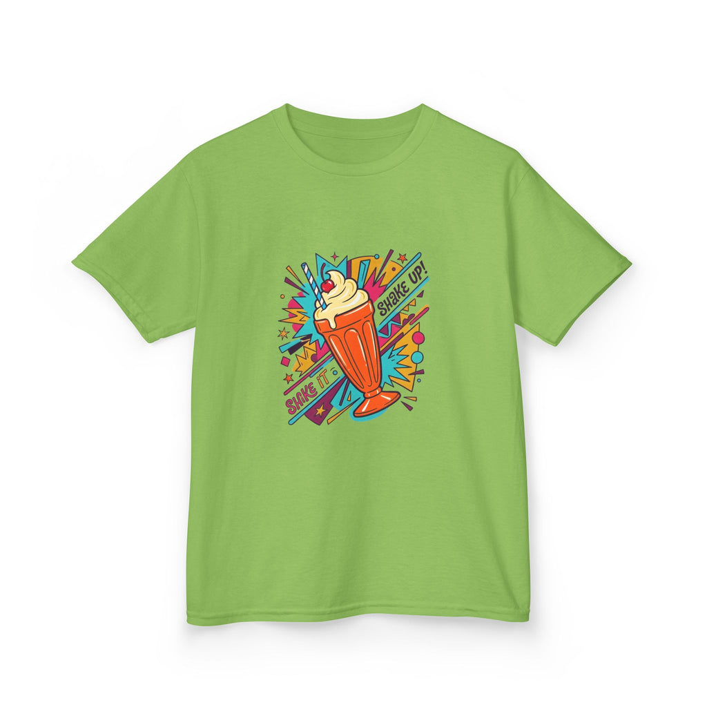 Kids Retro Pop Art Milkshake Tee - SHAKE IT UP! Dessert