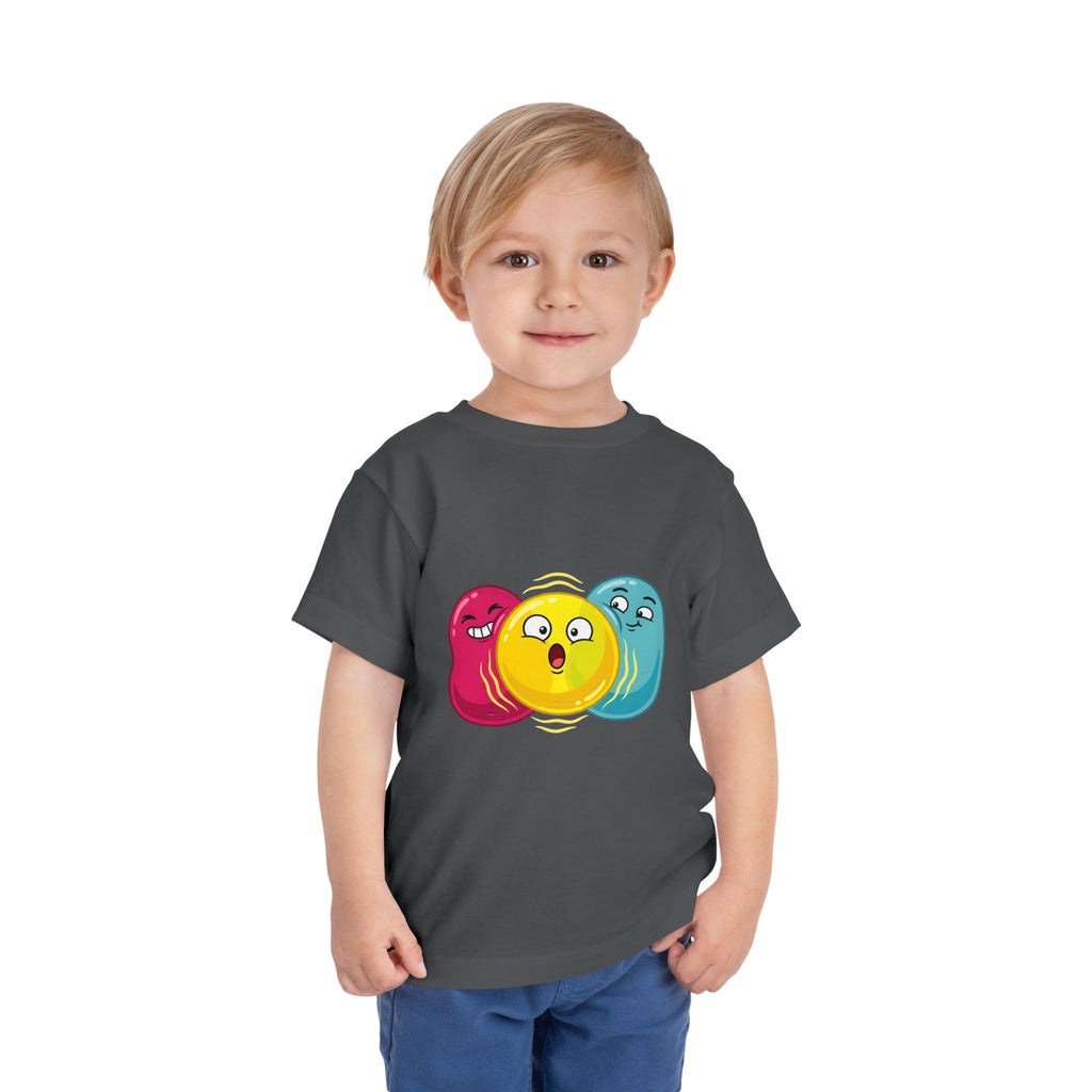 Toddler Funny Blob Character Tee | Playful Cartoon Kids Shirt