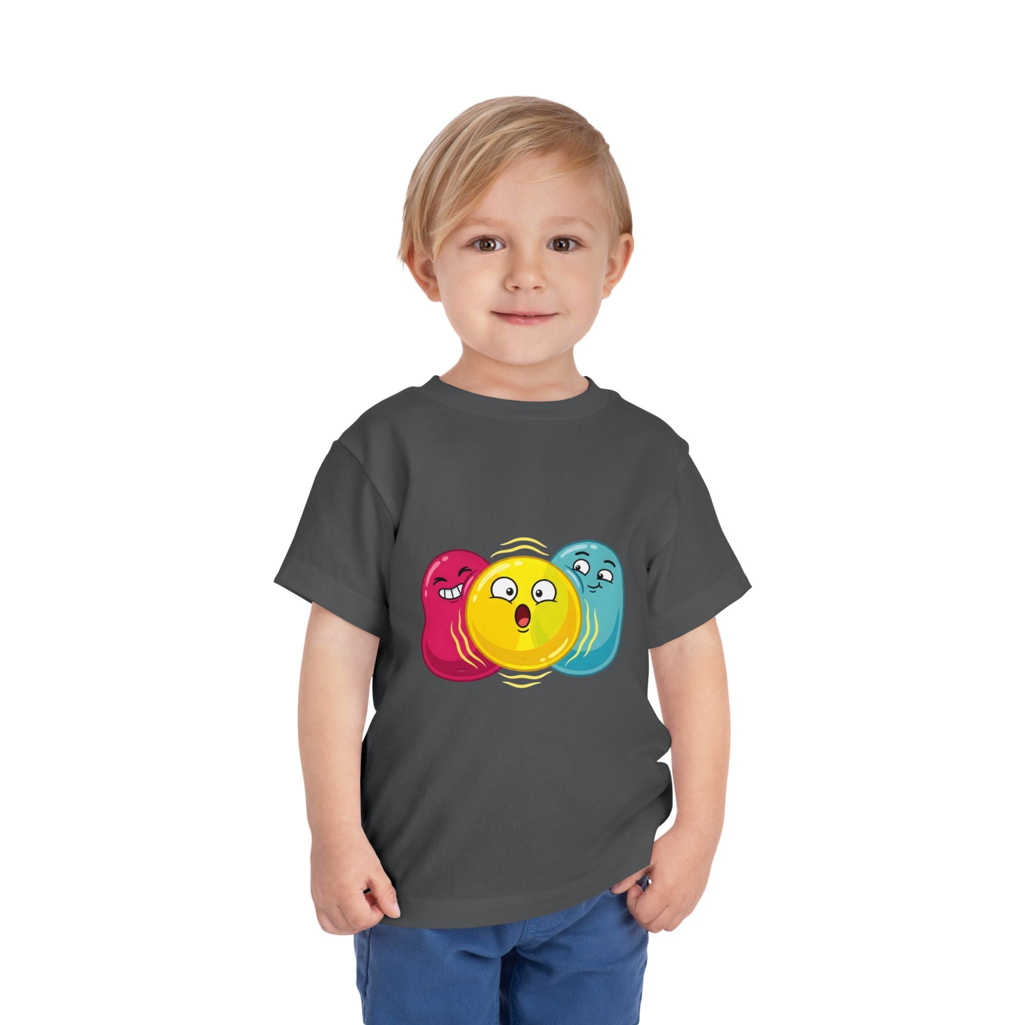 Toddler Funny Blob Character Tee | Playful Cartoon Kids Shirt