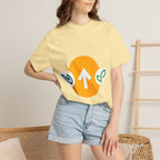 Symbolic Growth T-shirt - Modern Nature Aesthetic | Comfort Colors