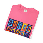 Unisex T-Shirt - Retro Tech 8-Bit Digital Display | Comfort Colors
