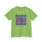 Kids Tee - Retro Geometric Kaleidoscope Abstract | 90s Aesthetic Top