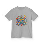 Kids School Supplies Tee - Colorful Education Design | Back to School