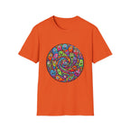 T-Shirt - Psychedelic Monster Swirl | Vibrant Alien Party