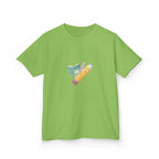 Kids Tee - Playful School Supplies Cartoon | Back to School Fun