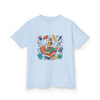 Kids T-Shirt - Cute Doodle School Supplies | First Day 2026