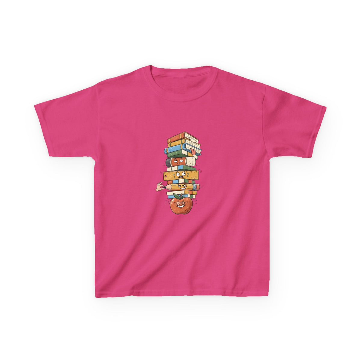 Kids T-Shirt - Funny School Supplies Cartoon | Back to School