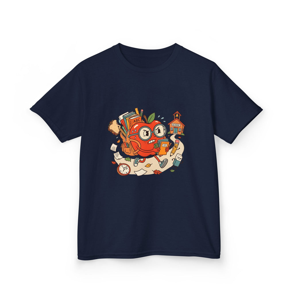 Kids Back to School Tee - Playful ABC 123 School Design