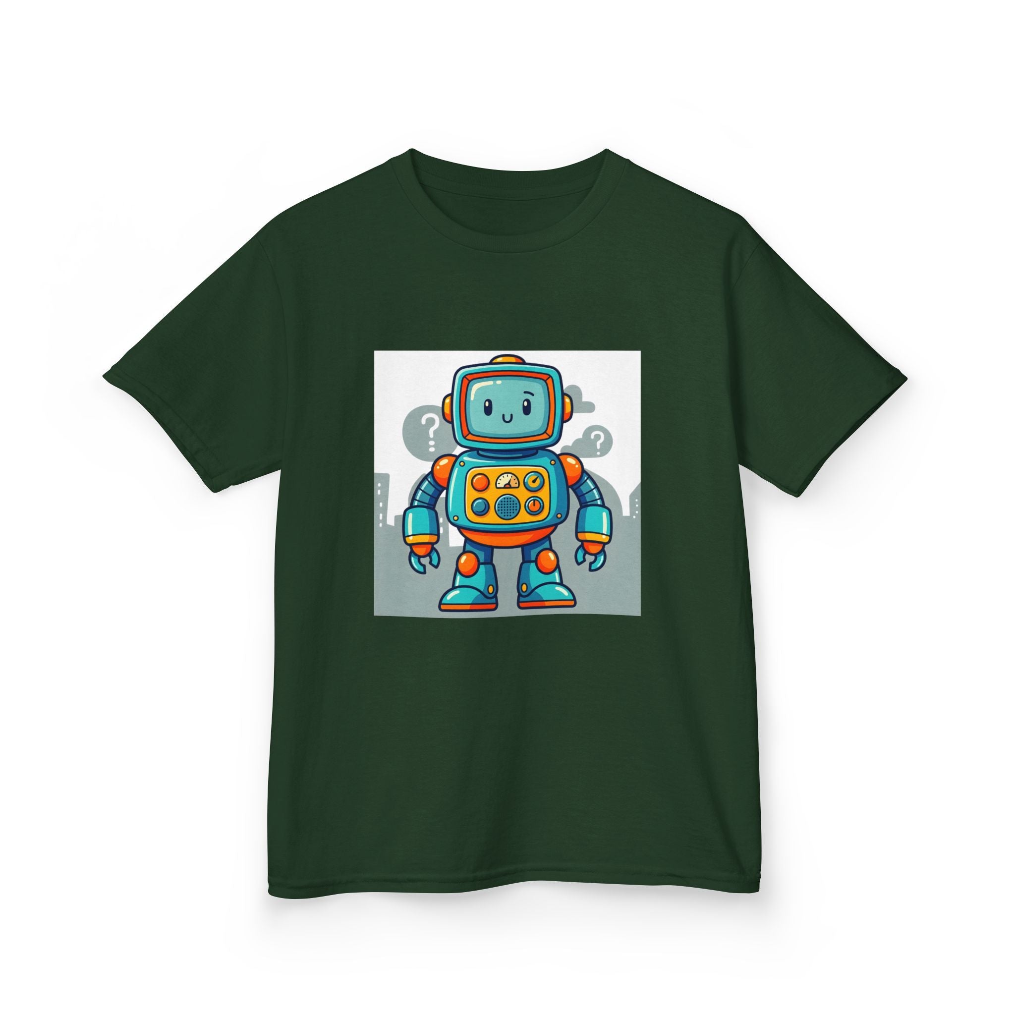 Kids Robot Tee - Cute Cartoon Robot | AI Technology Gift