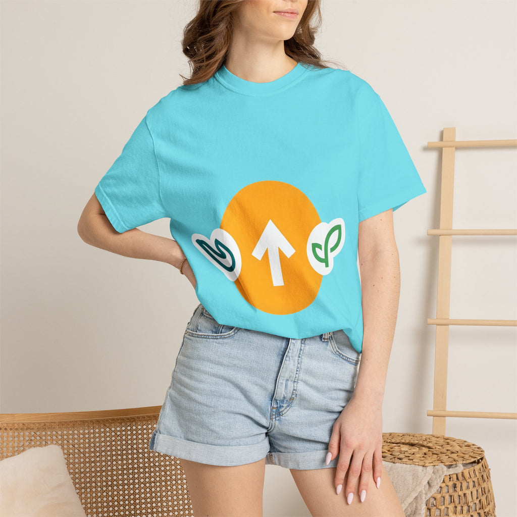 Symbolic Growth T-shirt - Modern Nature Aesthetic | Comfort Colors
