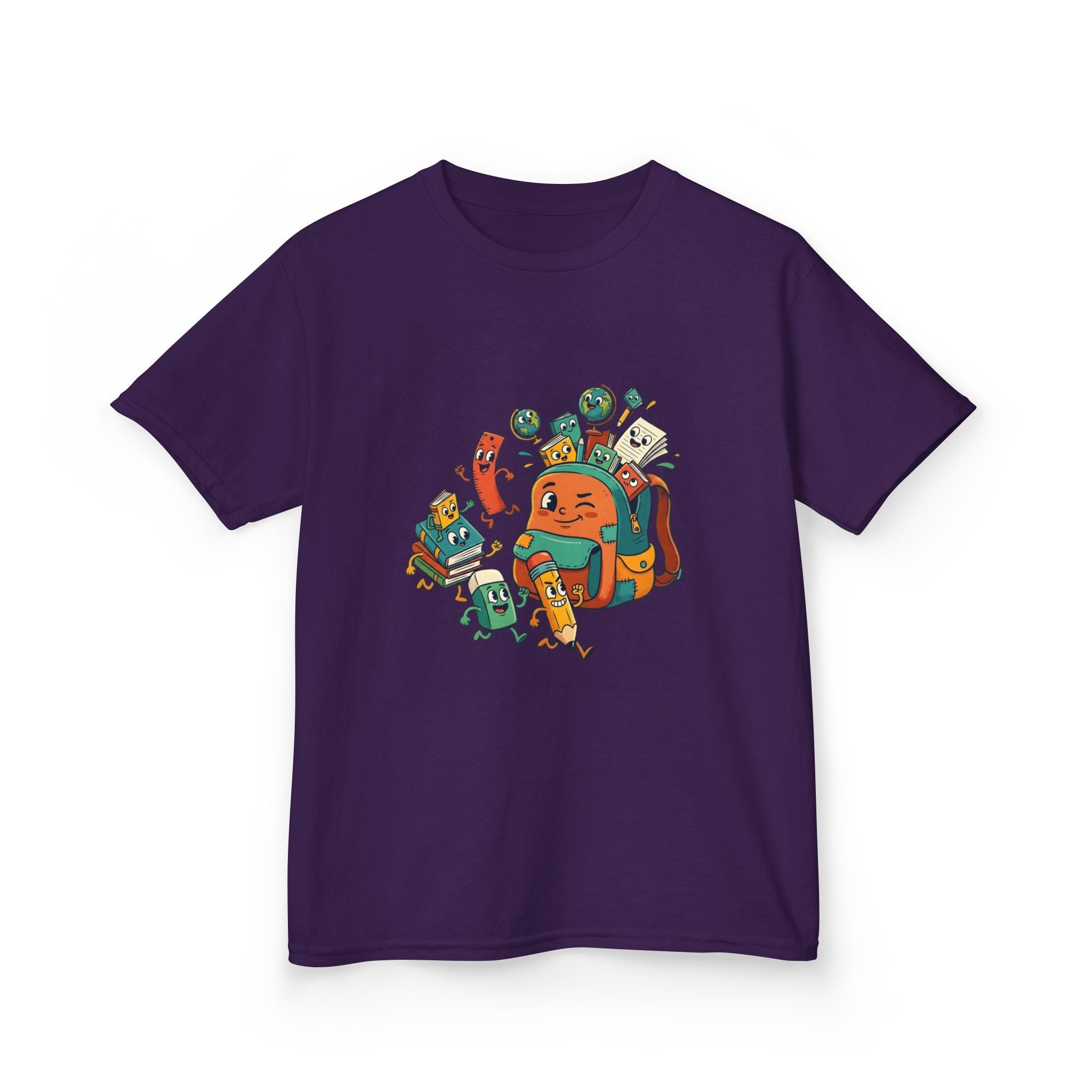 Kids T-Shirt - Cartoon School Supplies | Back to School