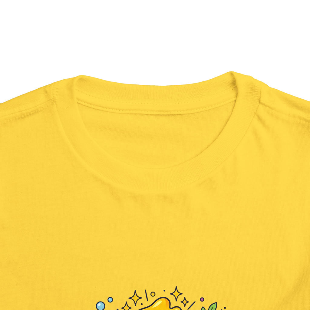 Toddler Monster Tee - Cute Happy Colorful Cartoon Kids Shirt