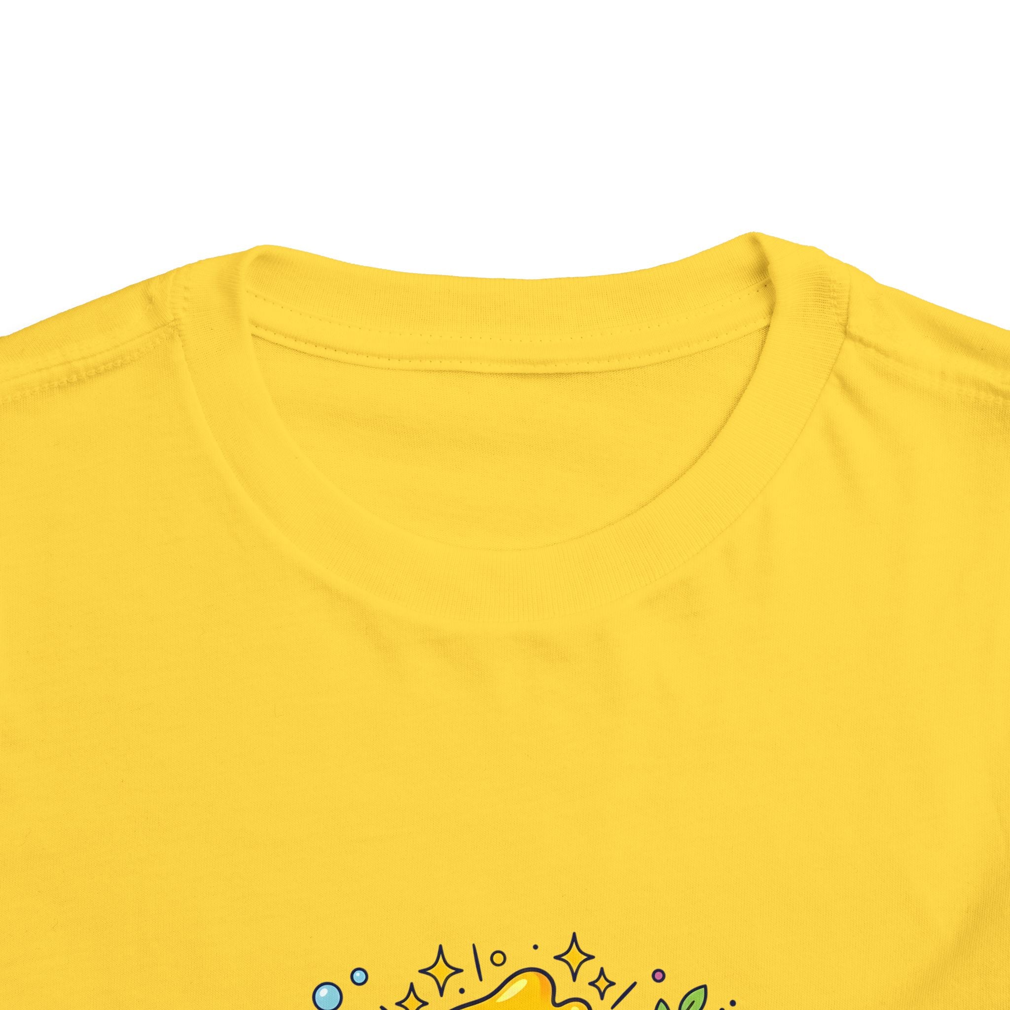 Toddler Monster Tee - Cute Happy Colorful Cartoon Kids Shirt