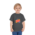 Toddler Short Sleeve Tee - Whimsical Space Design | Kids Cosmic