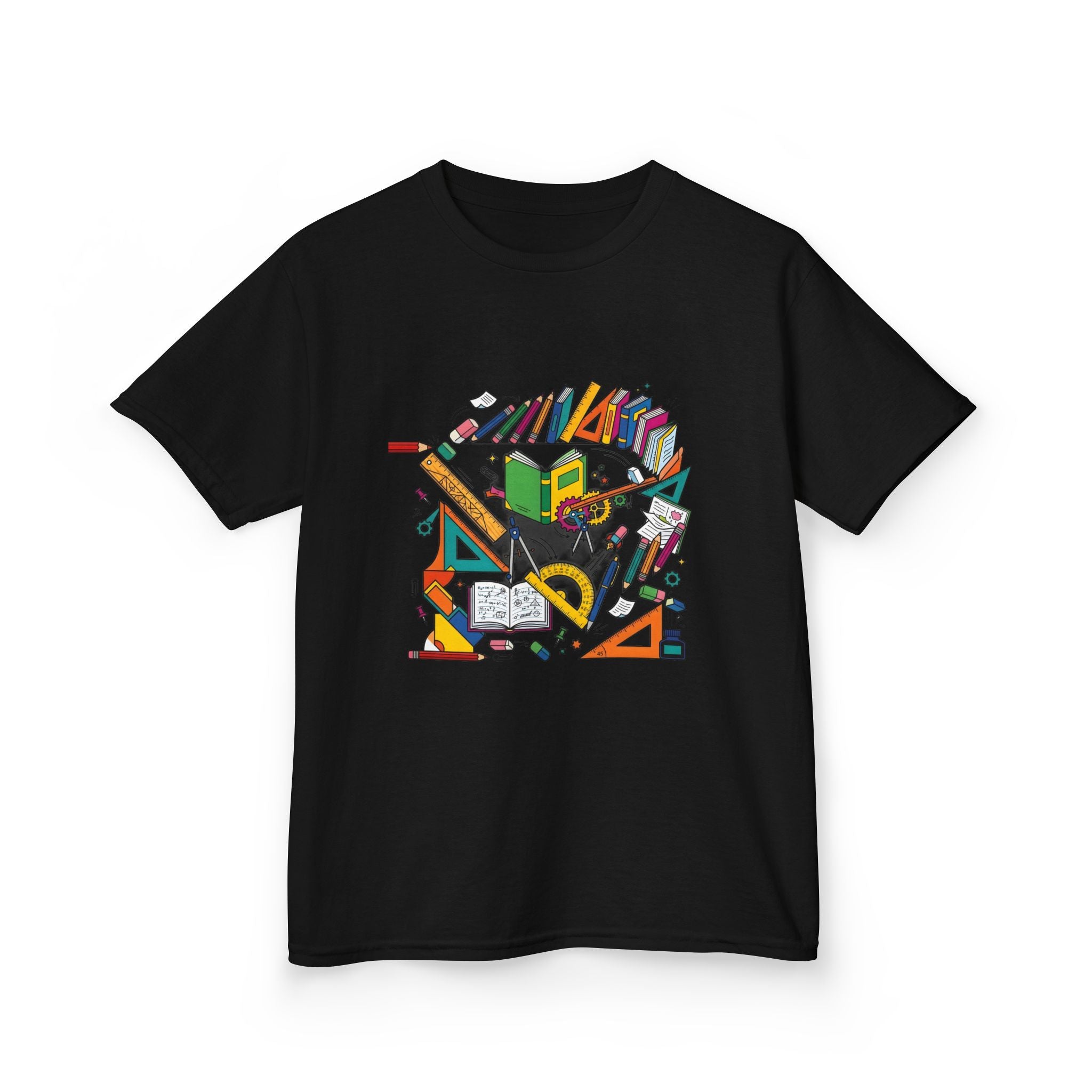 Kids School Supplies Tee - Doodle Art 2026 | Back to School