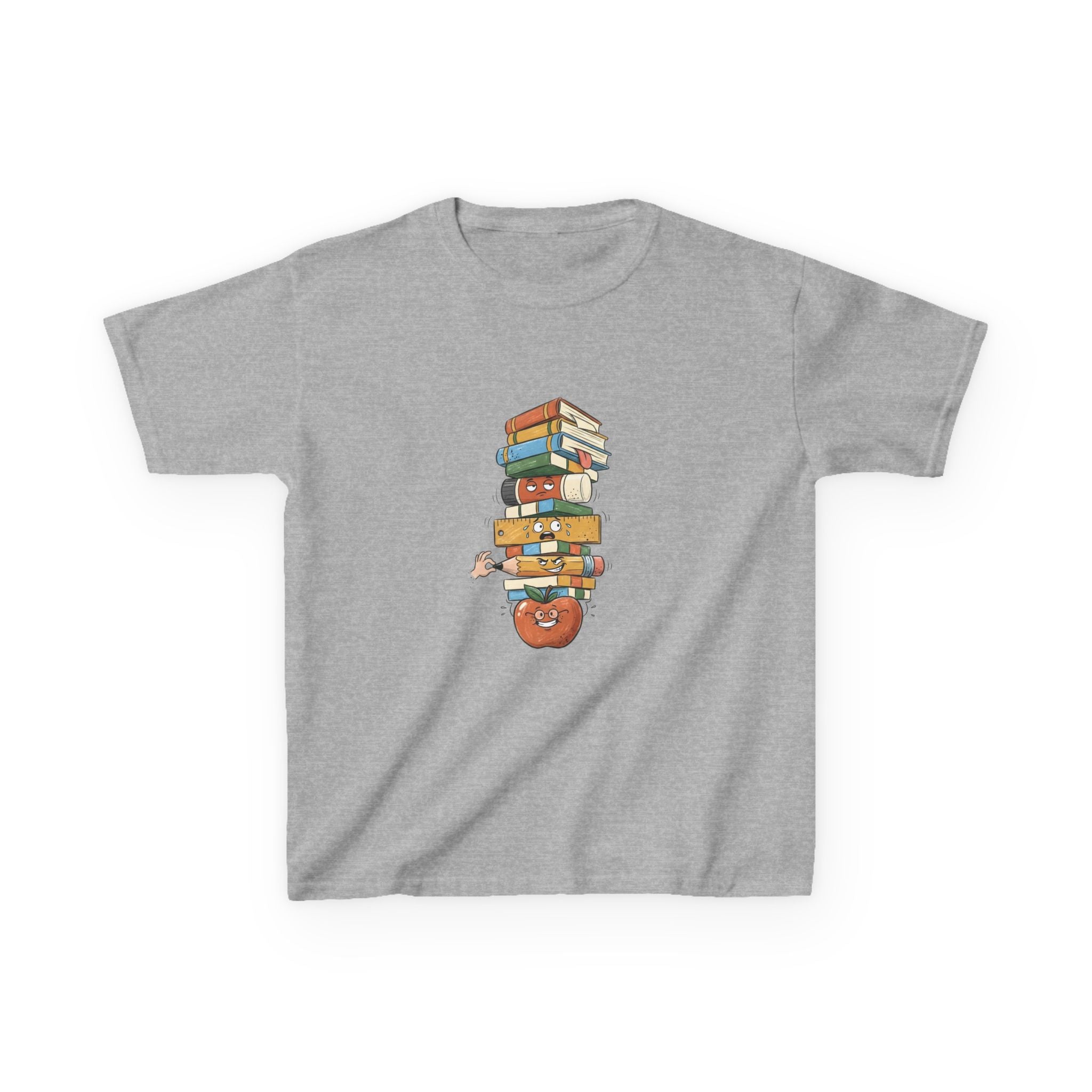 Kids T-Shirt - Funny School Supplies Cartoon | Back to School